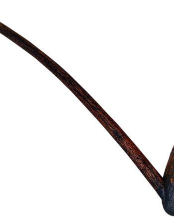 Long Stem Wizard Tobacco Pipe Wooden Smoking Pipe Churchwarden
