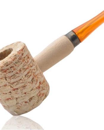 2 pcs Mini Classic Natural Corn Cob Smoking Pipe