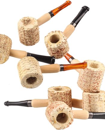Tobacco Pipes,  Corn Shaped Cigar Pipes, Pipes Accessories(8 x Small Pipes)